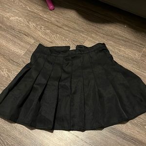 Black Tennis skirt With Built in Shorts
